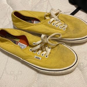 Yellow vans
